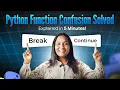Break vs Continue in Python Simple Explanation for Beginners With Examples