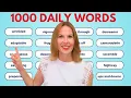 1000 English Words For Daily Speech English Vocabulary Masterclass