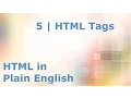 HTML5 Tutorial for Beginners 5 HTML Tags Explained -