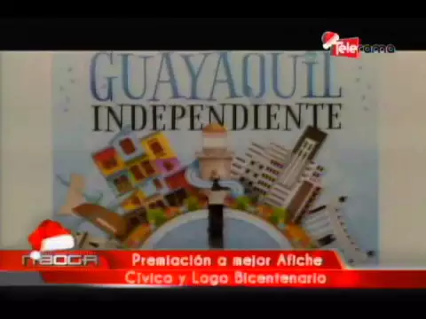 Premiación a mejor afiche cívico y logo bicentenario