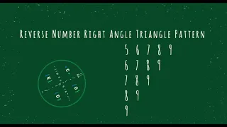 57 Number Right Angle Triangle Pattern without any pre-defined method using while loop in Python