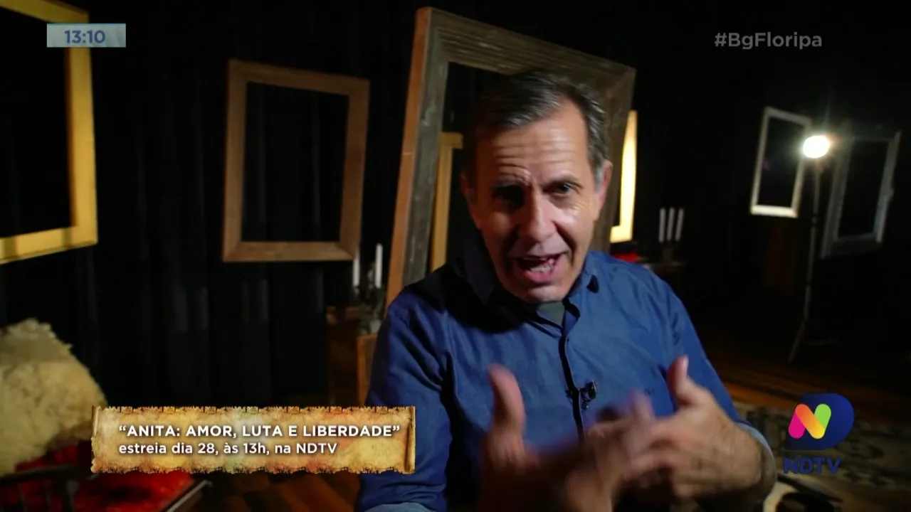 Confira os bastidores da série Anita: Amor, Luta e Liberdade
