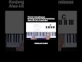 Download Lagu Chord Piano Pergilah Kasih #shorts