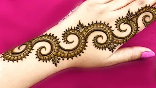 Easy back hand mehndi design | Full hand mehndi design | Mehndi ka design | Mehndi design | Mehndi
