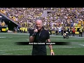 Lagu Bruce singing the USA national anthem at the game between the Steelers and the Seahawks!