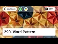 290 Word Pattern LeetCode Easy Python Solution String Hash Table Dictionary