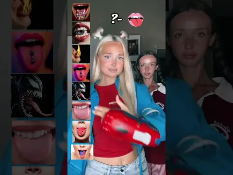Tongue Challenge 🤪 Venom 🖤 by Innkastar & Mimikliffi 🦋