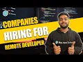 Companies Hiring for Remote developers Python Developer roles Intern FULL-TIME Newton School