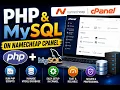 PHP MySQL on Namecheap cPanel