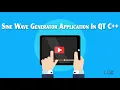 Tutorial 4 Part 2 QT C GUI Programming Tutorials Sine Wave Generator Application