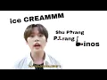 Lee know’s Iconic Ice Cream Ft. Shu Porang Porang Linos
