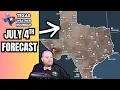 Texas July 4 Weekend Forecast Heat Storms Fireworks