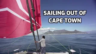 Leaving Cape Town for our Transatlantic.  Fiasco!  Immigration deemed one of us “undesirable”!