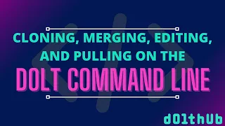 Dolt Command Line Tutorial