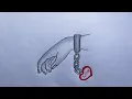 how to draw a boy hand with handcuffs hands in handcuffs drawing easy drawing master