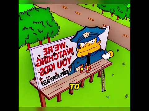 Bart and Lisa were trapped inside the second night #thesimpsons #simpsons