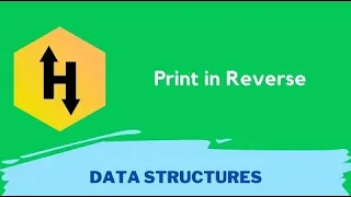 HackerRank Print in Reverse problem solution in Python Programming Data Structures and Algorithms