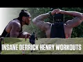 Insane Derrick Henry Hill Runs and Weight Room Workouts Baltimore Ravens