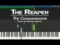 Lagu The Chainsmokers - The Reaper (Piano Cover) Synthesia Tutorial by LittleTranscriber