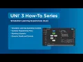 UNI 3 How to Work with Simulation Learning Experiences SLE Scenario Programming Tutorial