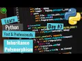 Learn Python Fast and Professionally In 7 Days Day Inheritance and Polymorphism