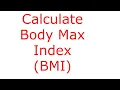 Calculate body mass index BMI 5