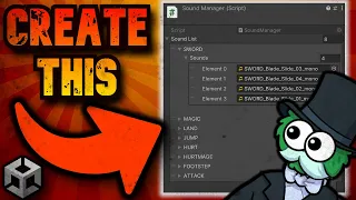 PLEASE use a Unity SOUND MANAGER - Full Tutorial