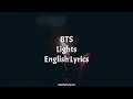 Download Lagu Lights // BTS English Lyrics