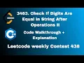 3463 Check If Digits Are Equal in String After Operations II Code Explanation