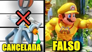 BUGS BUNNY PELÍCULA CANCELADA, MARIO TITANS ES FAKE, BOB ESPONJA INTRO ONE PIECE