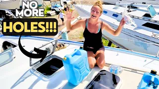 ⛵️Installing our NEW LEWMAR HATCH | Hallberg Rassy 352 Sailboat REFIT