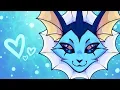 Vaporeon - SPEEDPAINT MERCH