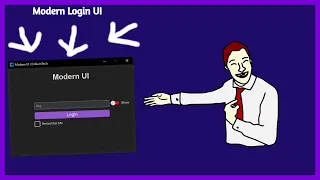 How To Make A Modern Login GUI In Python