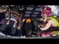 KAIDO want to uncuff Big Mom Big Mom wield Napoleon one piece intense moment