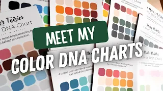 Color DNA Charts - A New Way to Build Extend Your Color Palettes