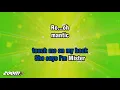 Shaggy - Mr Boombastic (Karaoke Version) with Lyrics On Screen