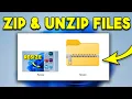 Download Lagu How to ZIP and UNZIP Files in Windows 11