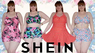 SHEIN SWIM TRY ON HAUL FULL COVERAGE SWIM FOR CURVY PLUS SIZE  SHEIN SWIM TRY ON HAUL FULL COVERAGE SWIM FOR CURVY PLUS SIZE