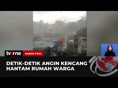 Hujan Deras Disertai Angin Kencang Terpa Wonosobo, 23 Rumah Rusak
