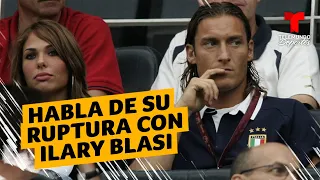 Francesco Totti rompe el silencio tras su ruptura con Ilary Blasi Telemundo Deportes