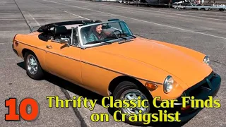 10 Thrifty Classic Car Finds on Craigslist What 6K Gets You