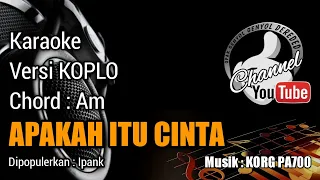 Download APAKAH ITU CINTA Karaoke versi Koplo KORG PA700 - Ipank || Chord Am MP3