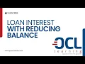 How to Calculate Loan Interest Using the Reducing Balance Method in Excel
