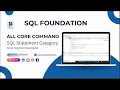 SQL Statement Categories