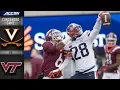 Virginia vs Virginia Tech Condensed Game 2018 ACC Football