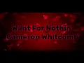 Want For Nothin Cameron Whitcomb Lyrics