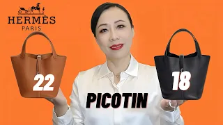 Download Hermes Picotin Size 18 VS 22 | Size, Price, Capacity And My thoughts MP3