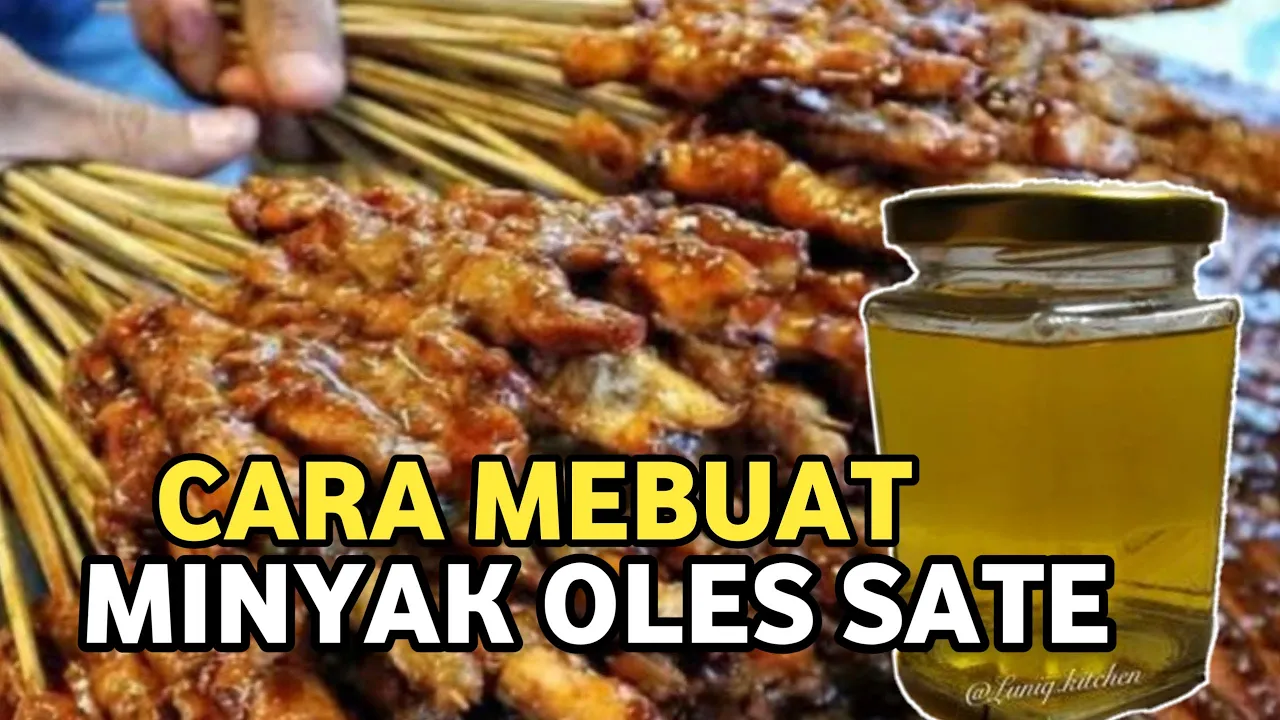 Resep Sate Ayam Madura Asli - 100% resep abang sate