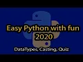 Python Programming Tutorial for Beginners in urdu DataTypes Casting in Python