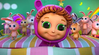 Ten Cheeky Bunnies in the Bed 🐰 JoyJoy World
